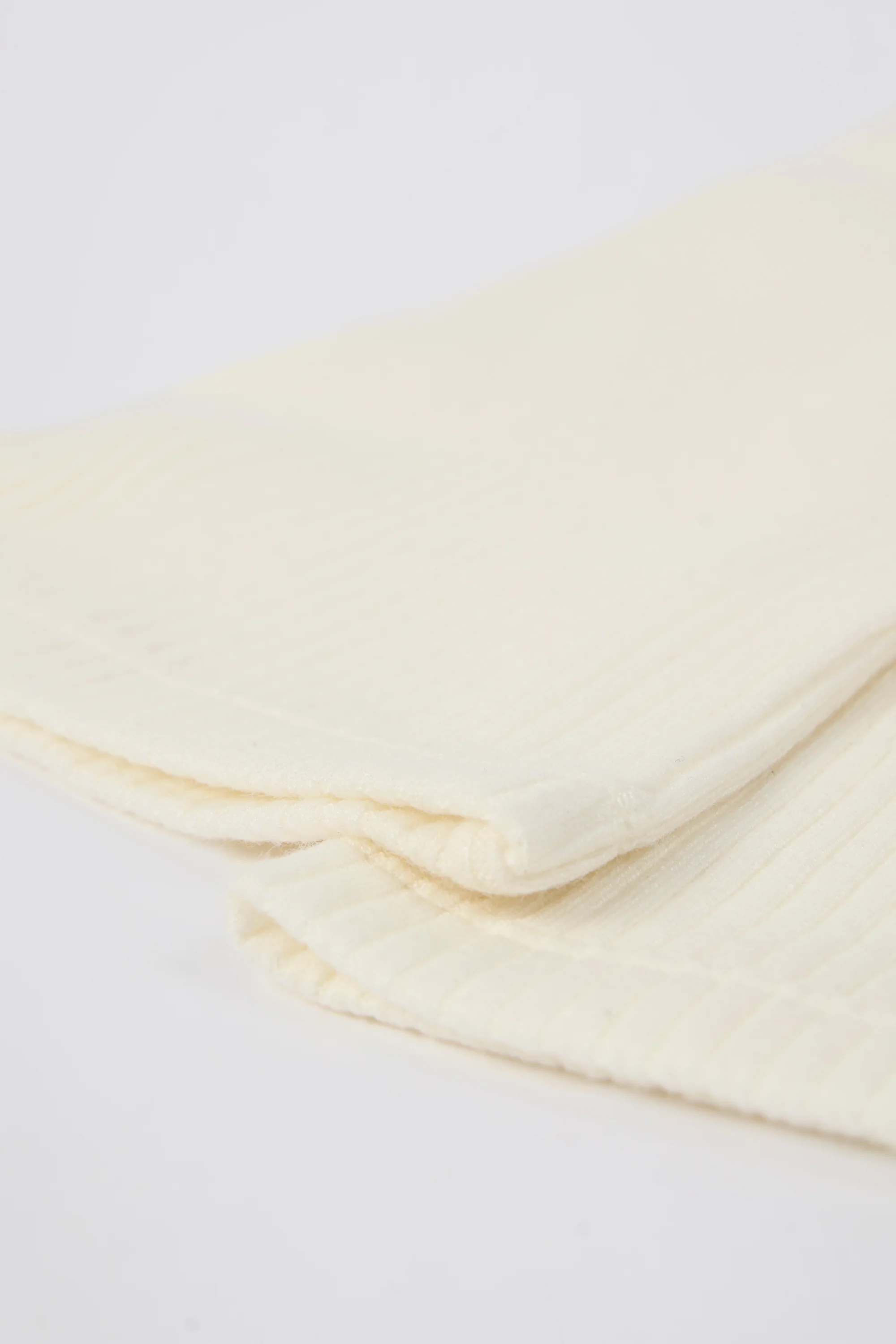 Leg Warmers in Soft White - Image 3