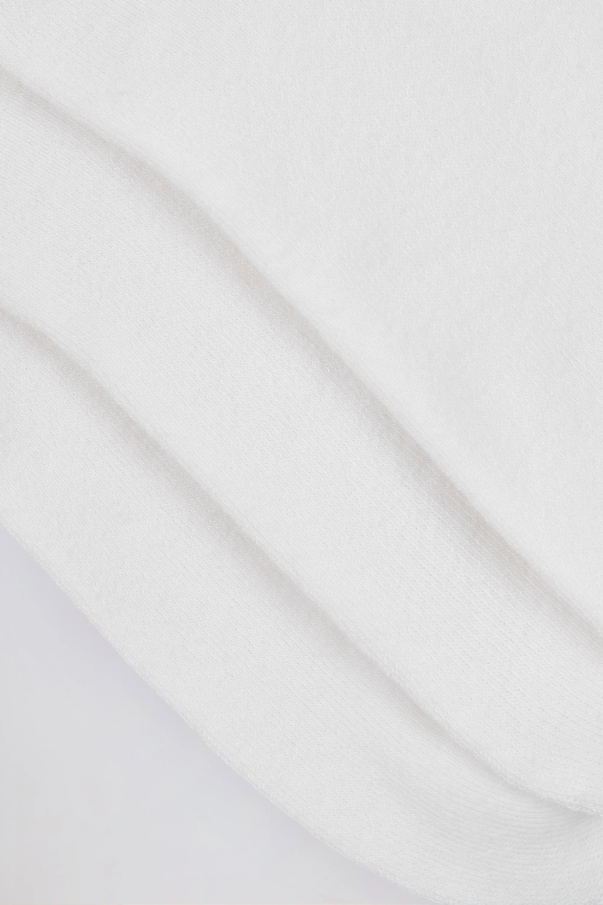 Ribbed Crew Sock Bundle in White - Image 3