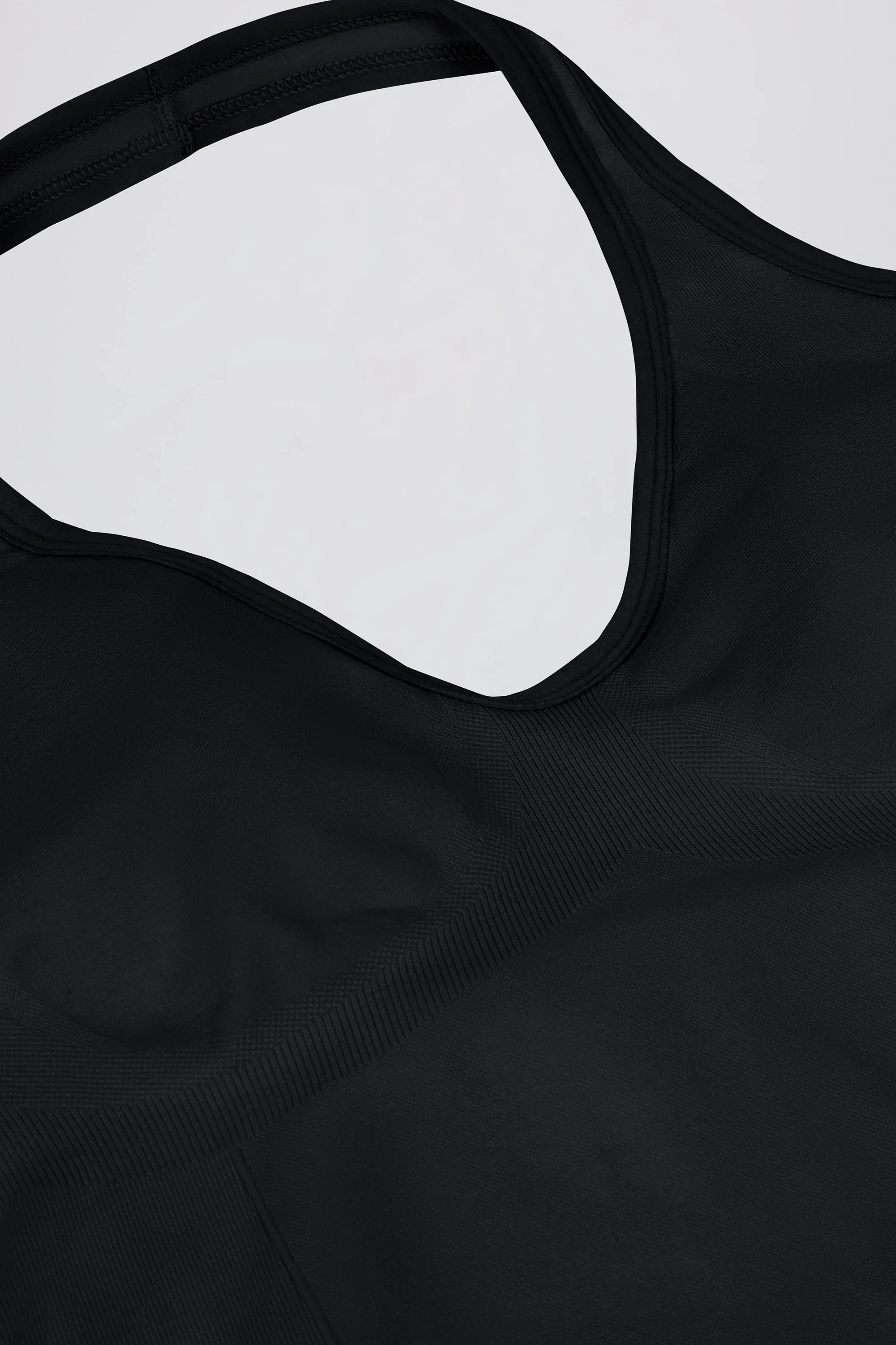 Define Luxe Halterneck Tank Top in Black - Image 9