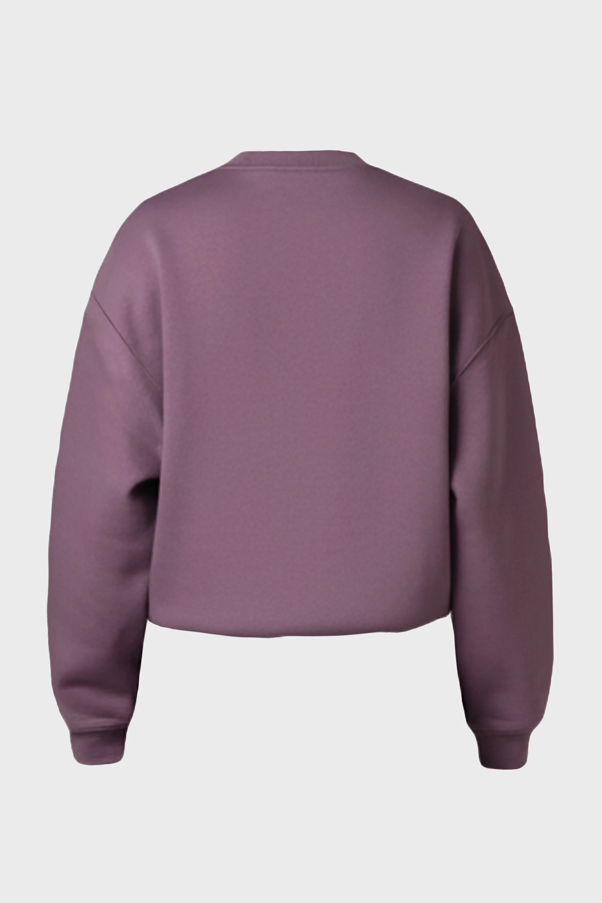 Oversized Crew-Neck Jumper in Dusk - Image 4