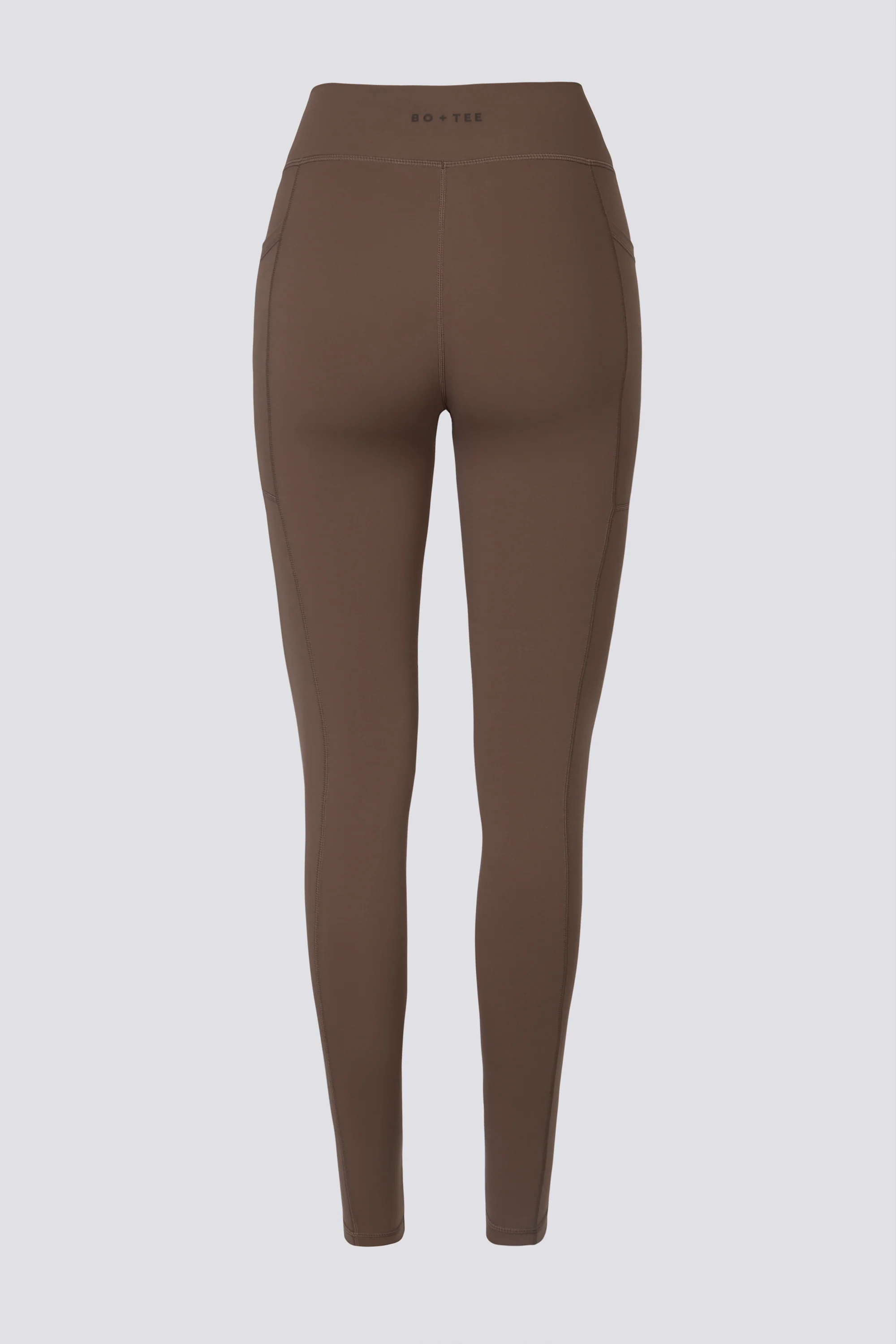 Soft Active Full-Length Leggings in Cocoa - Image 4