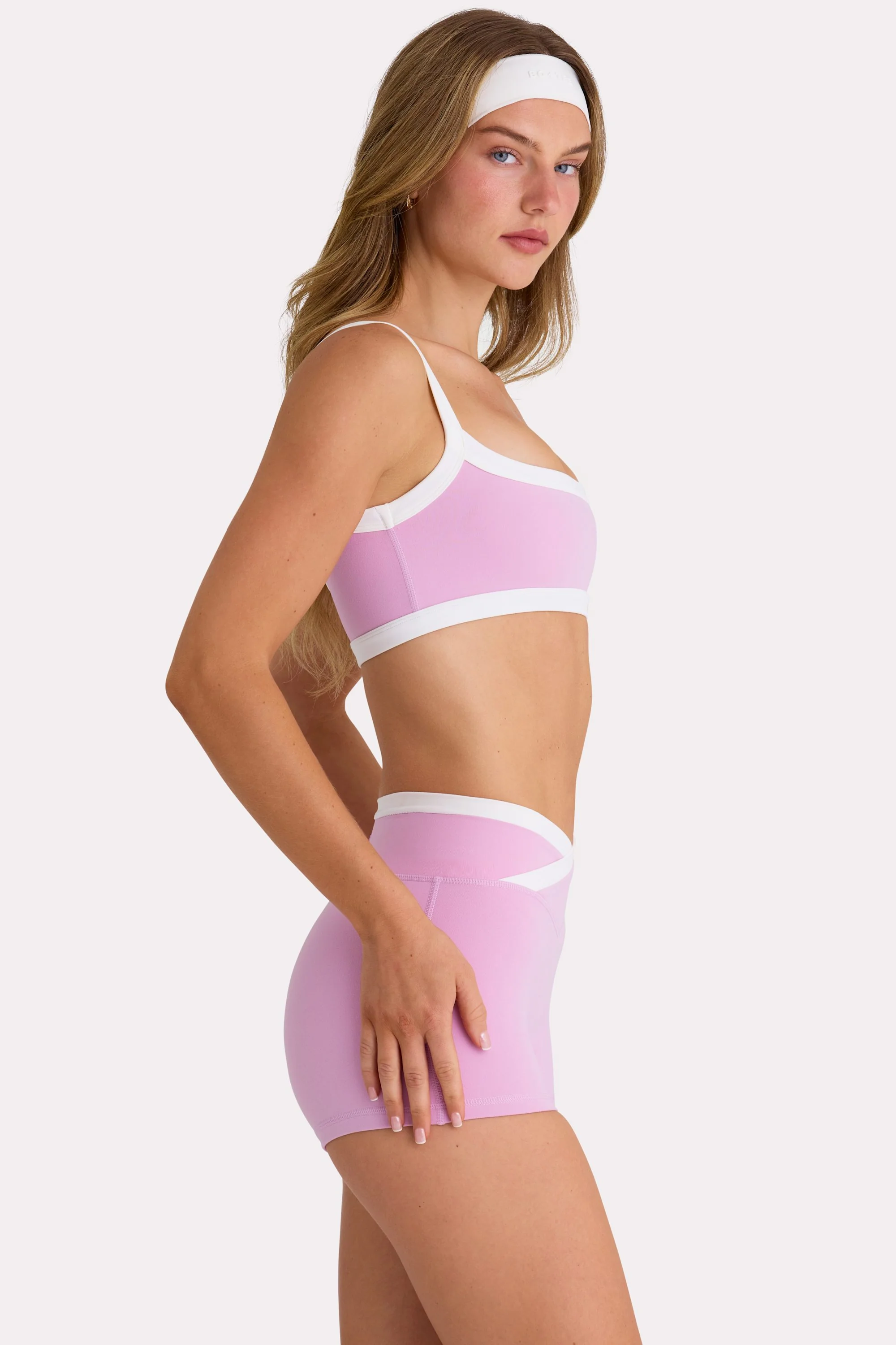 Soft Active Shorts in Sweet Pink - Image 3