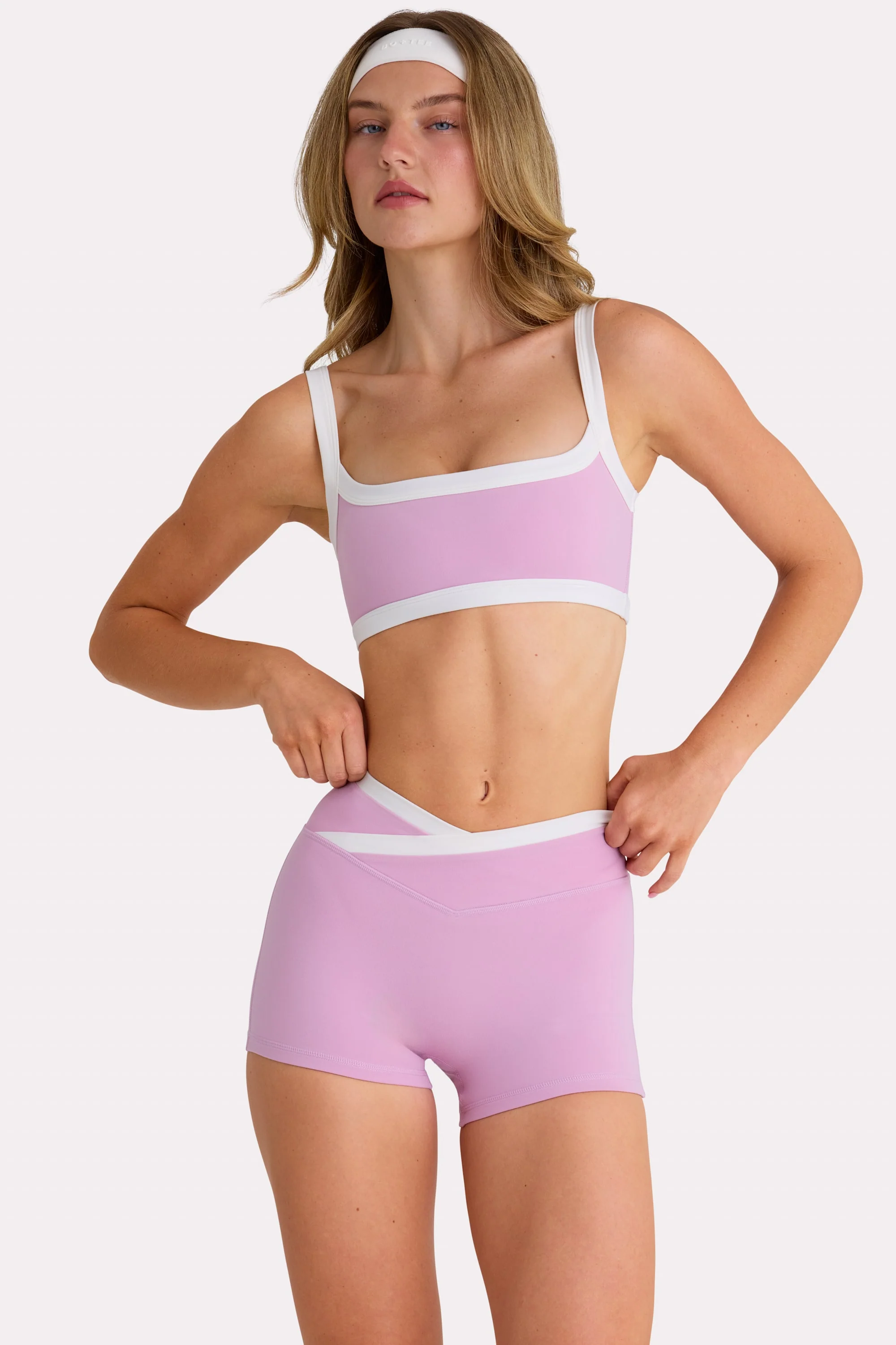 Soft Active Shorts in Sweet Pink - Image 7