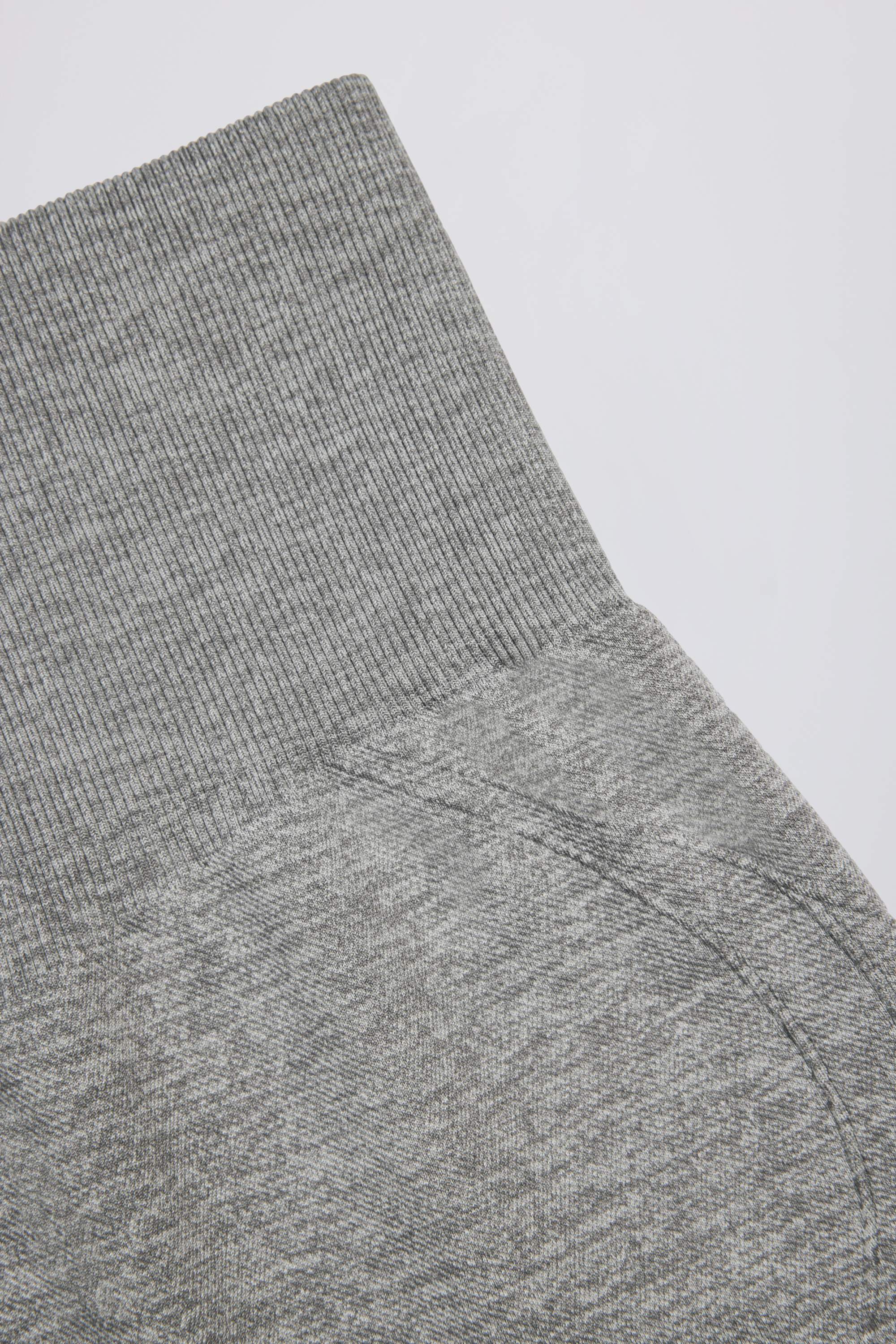 Super Sculpt Seamless Mini Shorts in Grey Marl - Image 6
